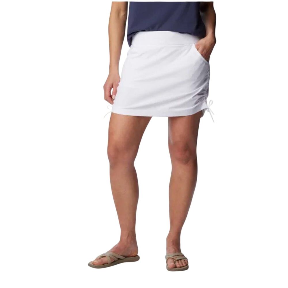 Columbia Ladies' Marina Bay White Tennis Golf Skort Size XL
